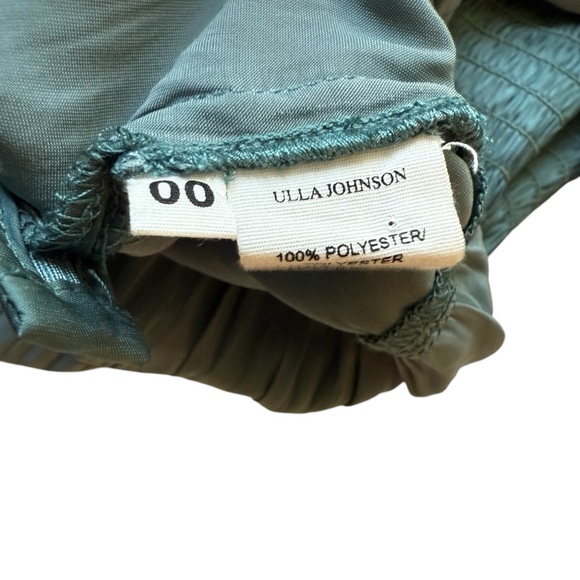 Ulla Johnson Gemma Green Tiered Ruffled Mini Dress Size XXS (00) - Picture 7 of 8